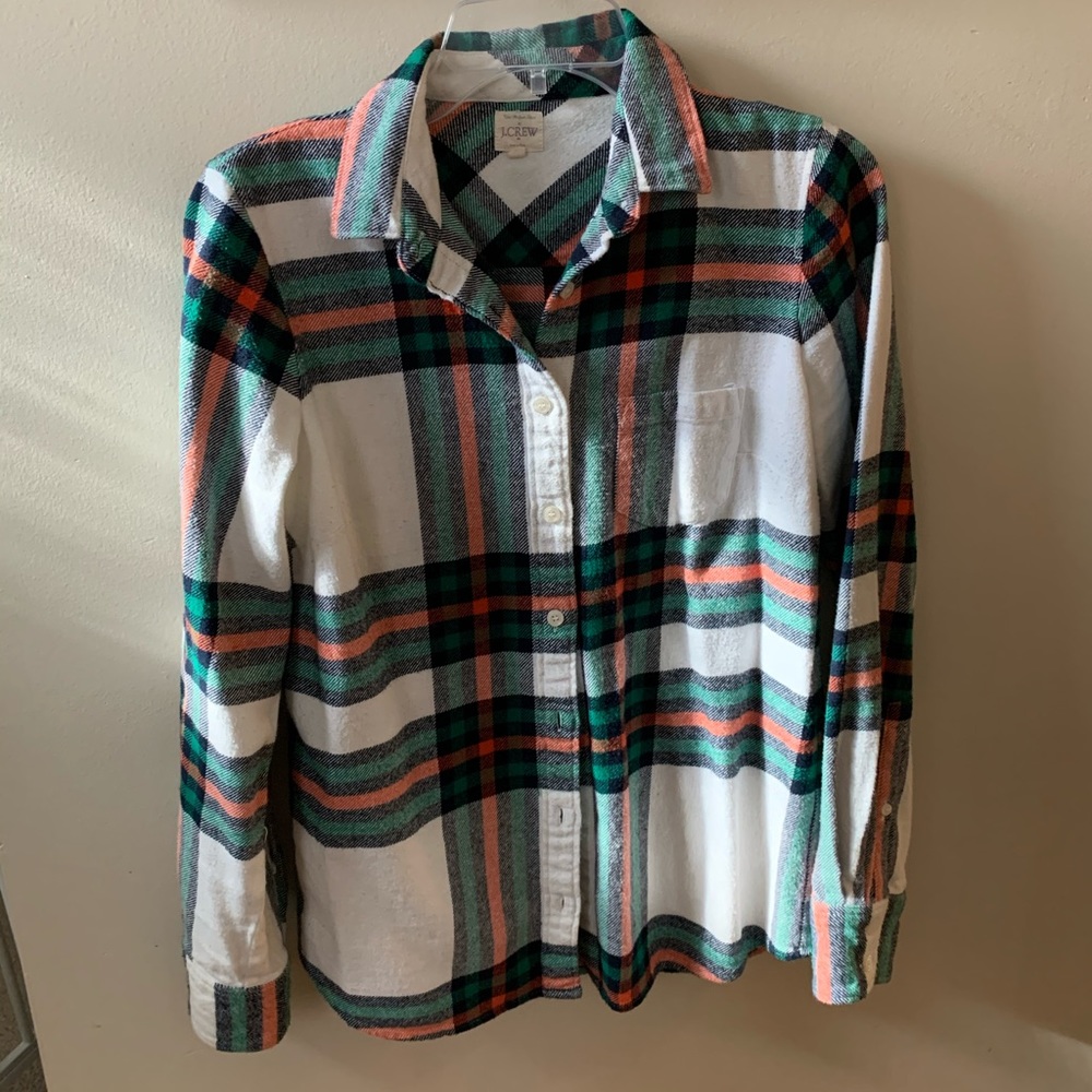 Jcrew small women flannel